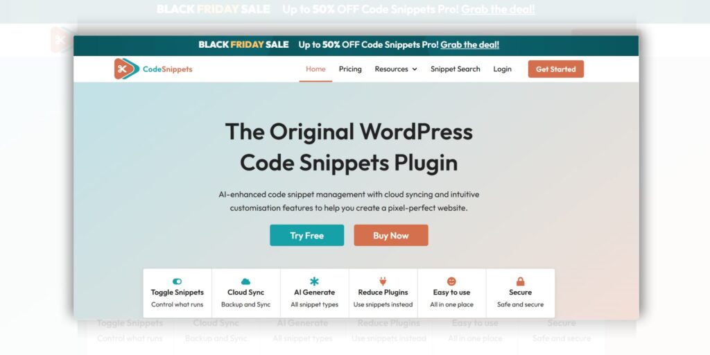 Code snippets BFCM Deal