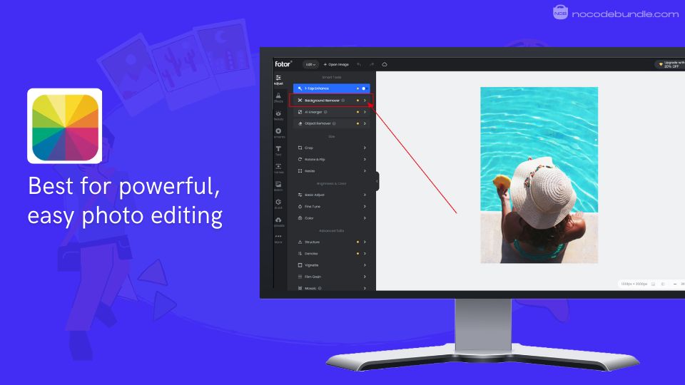 Fotor - Best for powerful, easy photo editing