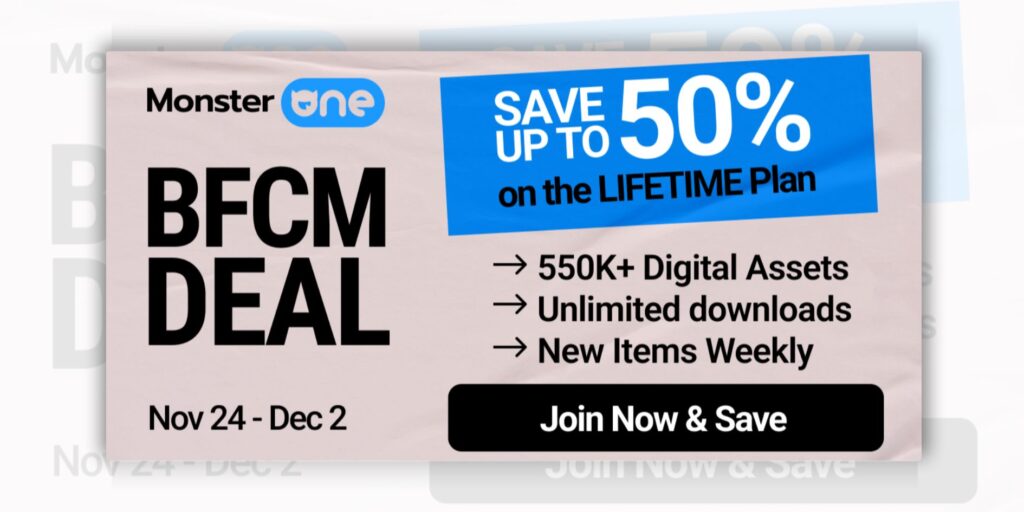 Monster One BFCM deal