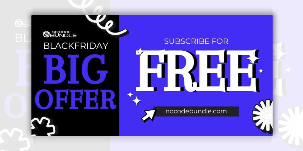 Nocodebundle Black Friday