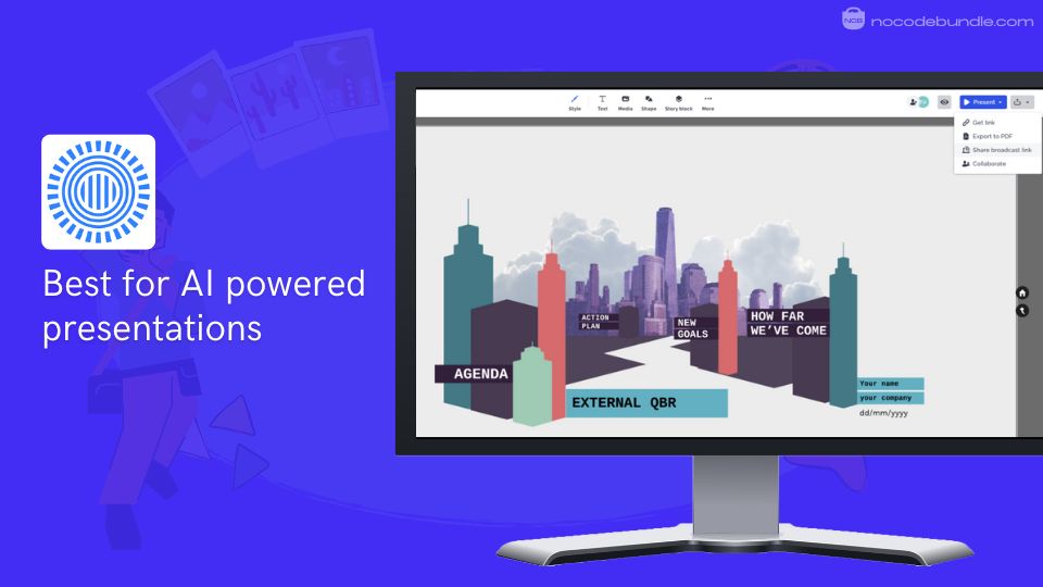 Prezi AI - Best for AI-powered presentations
