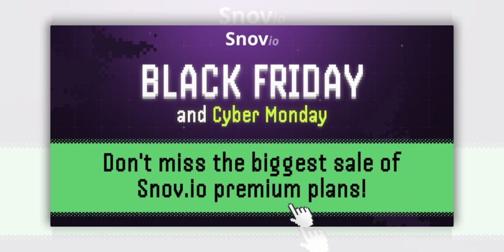 Snov Black Friday Deal