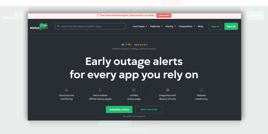 Statusgator BFCM Deal