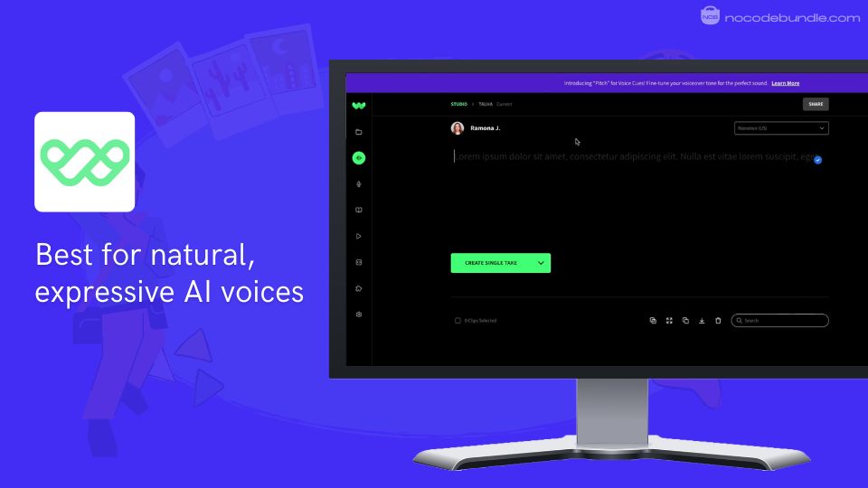 WellSaid Labs - Best for natural, expressive AI voices