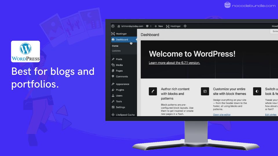 Wordpress Website Builder for Influencers