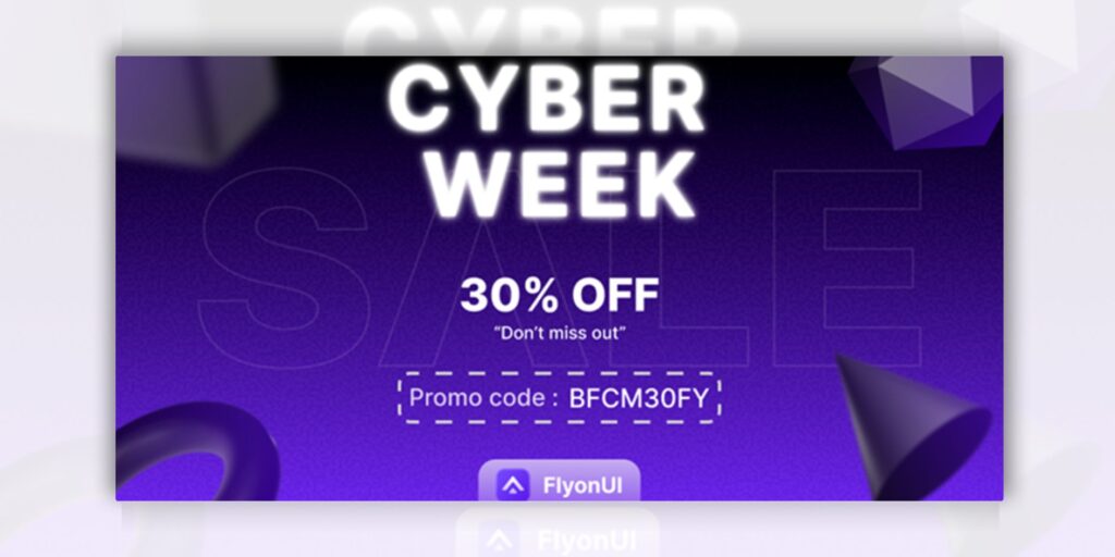 FlyonUI Black Friday Deal