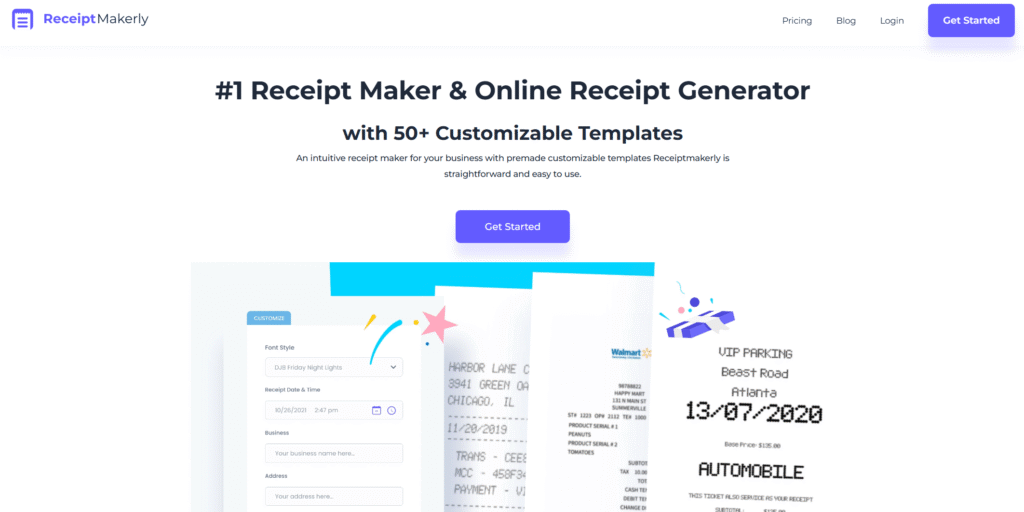 ReceiptMakerly