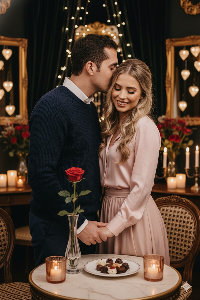 A Tender Whisper of Couple Love